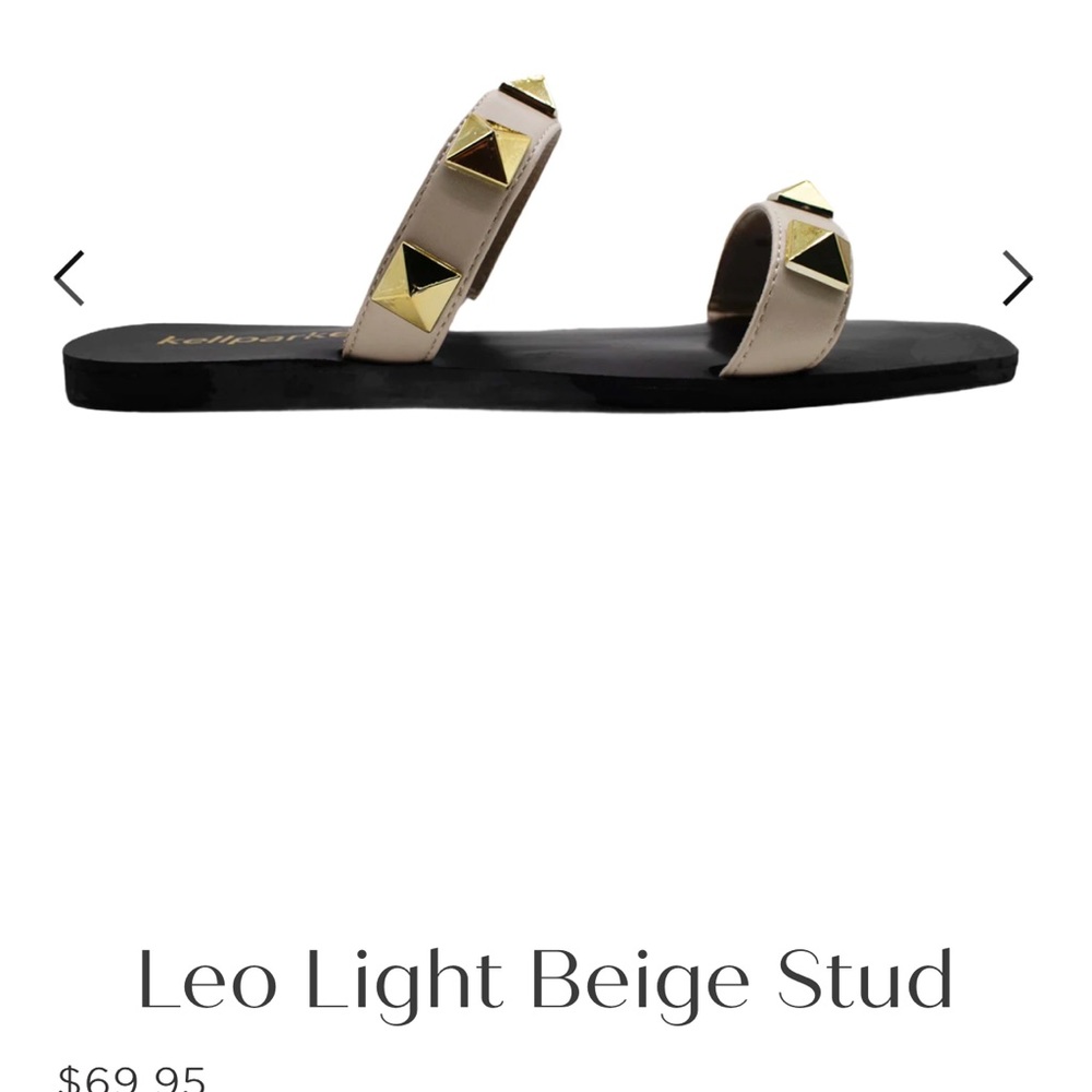 Kell Parker studed Leo sandal. size 10. runs large. new!